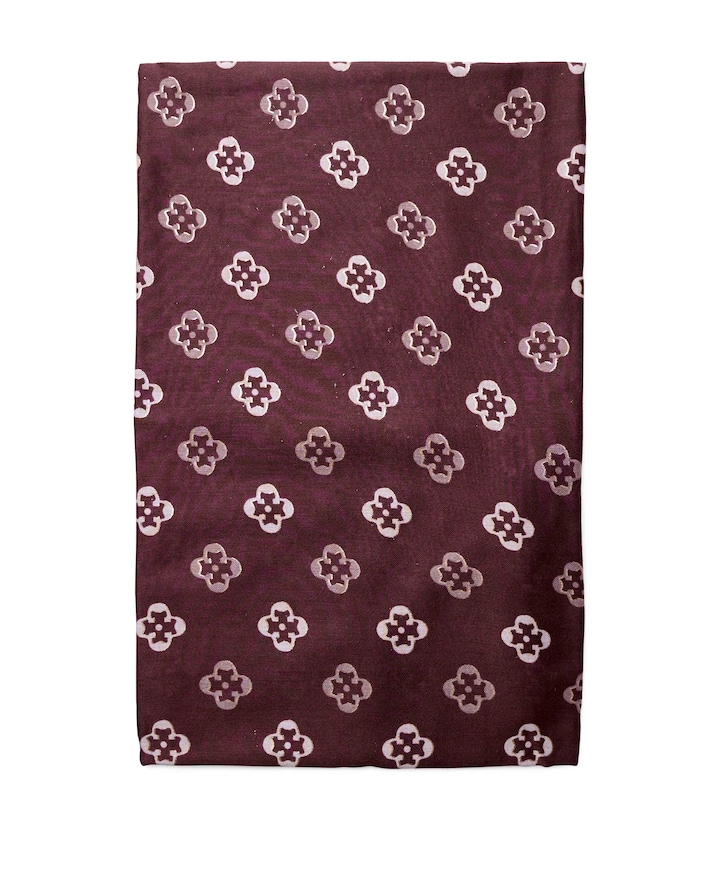 Dames sjaal bordeaux