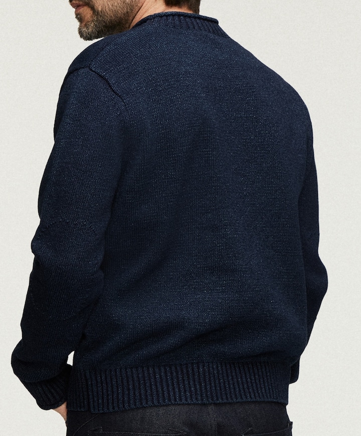 Heren trui blauw