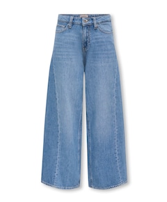 KOGBROOME HW WIDE TRIANGLE DNM DIA meisjes jeans blauw