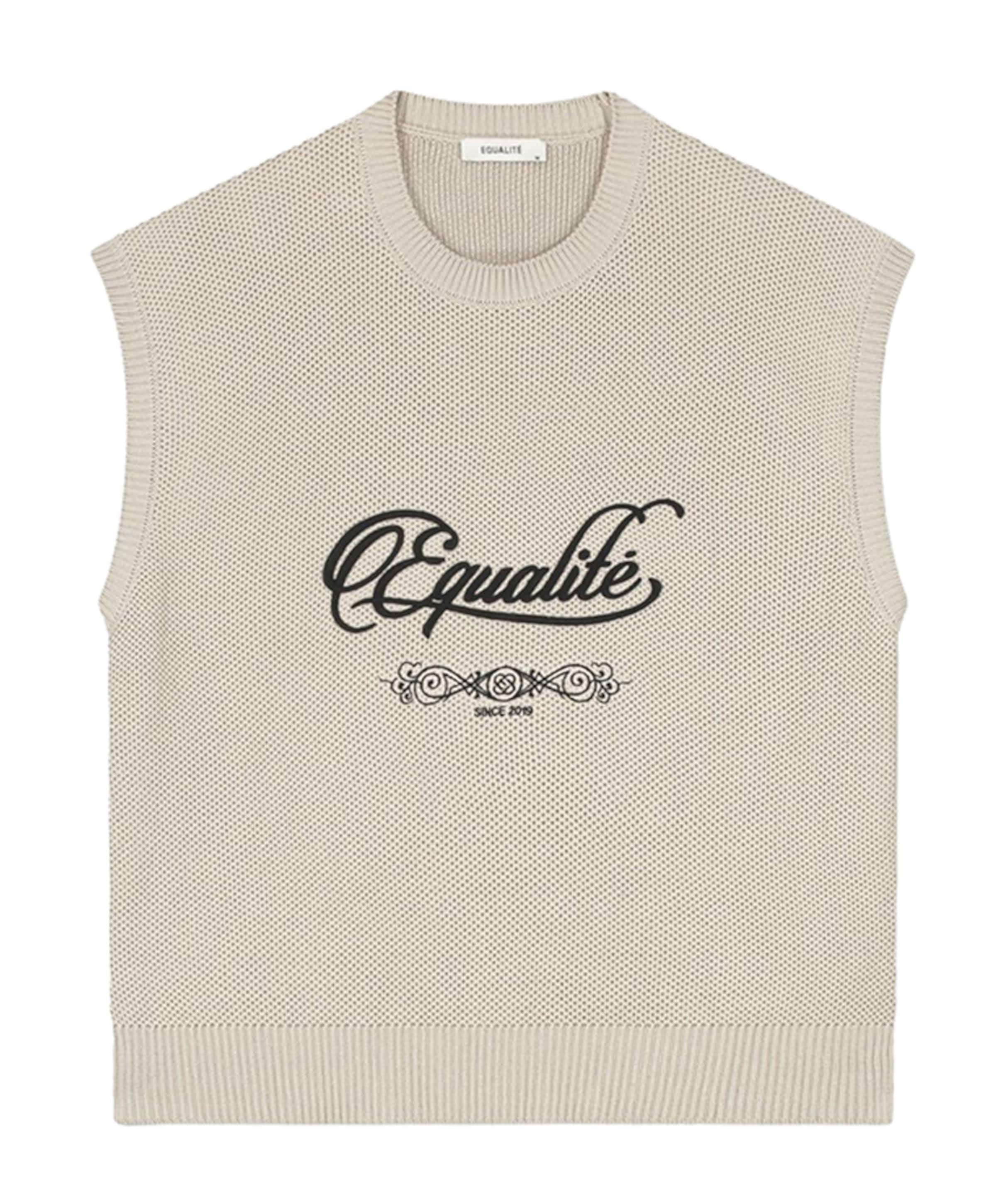 Uniseks singlet beige