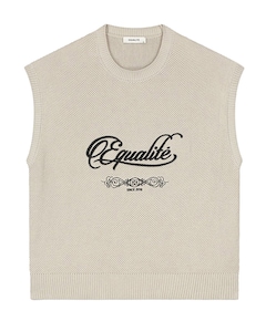 Uniseks singlet beige