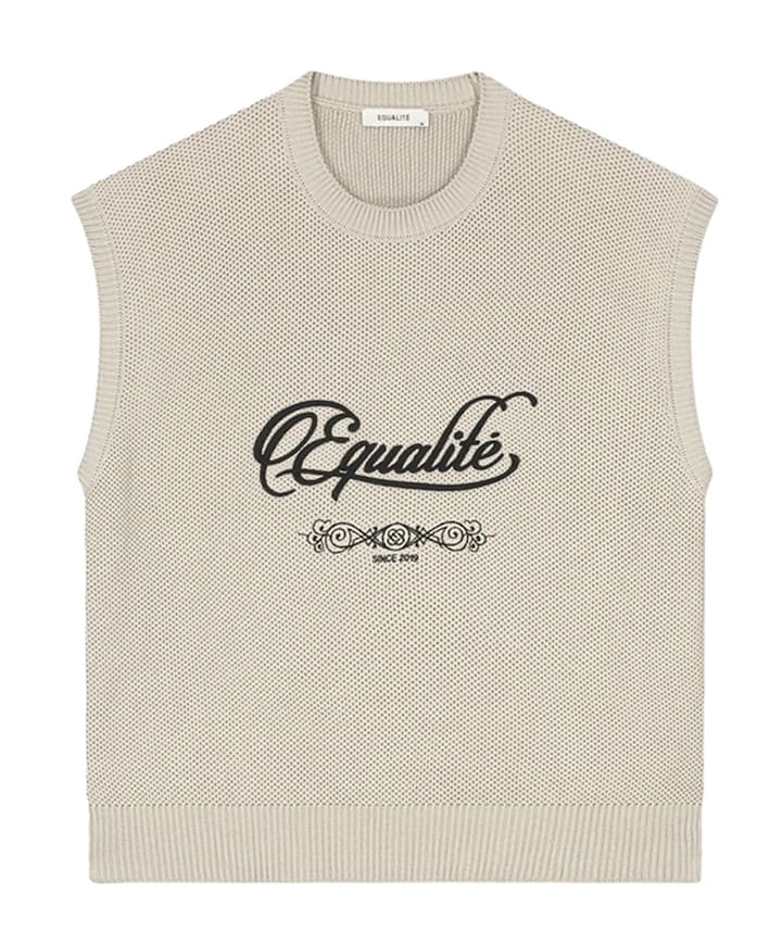 Uniseks singlet beige