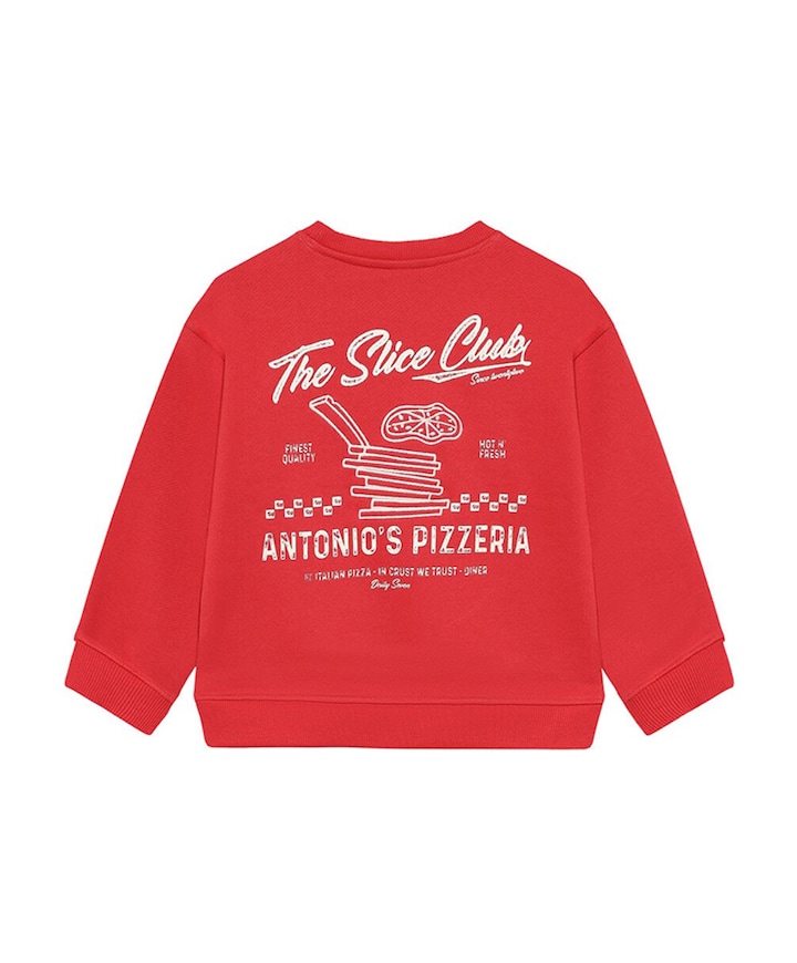 Jongens sweater rood