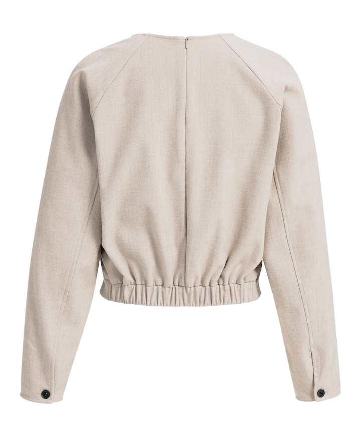 Dames top beige