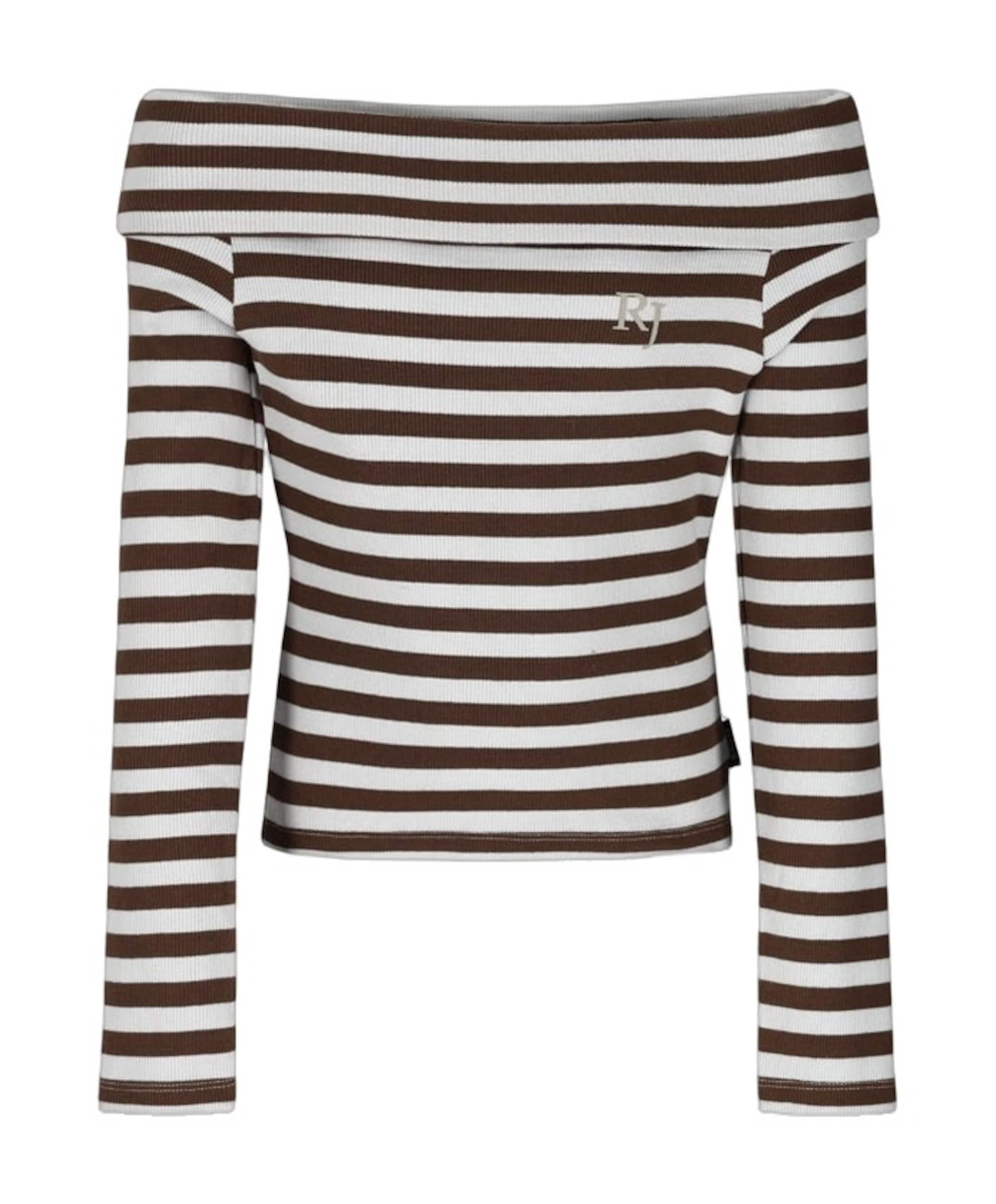 Meisjes longsleeve bruin