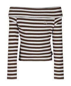 Meisjes longsleeve bruin