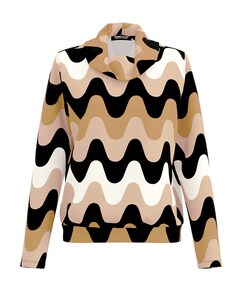 Dames longsleeve beige