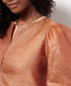 Dames blouse oranje