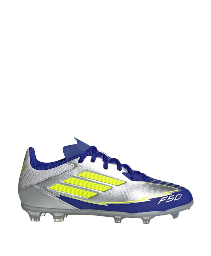 F50 League Fg/mg J Messi voetbalschoenen grijs