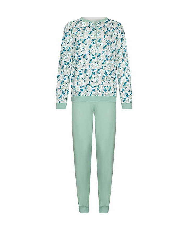 Dames pyjamaset groen