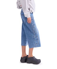 Mioses Short dames jeans blauw