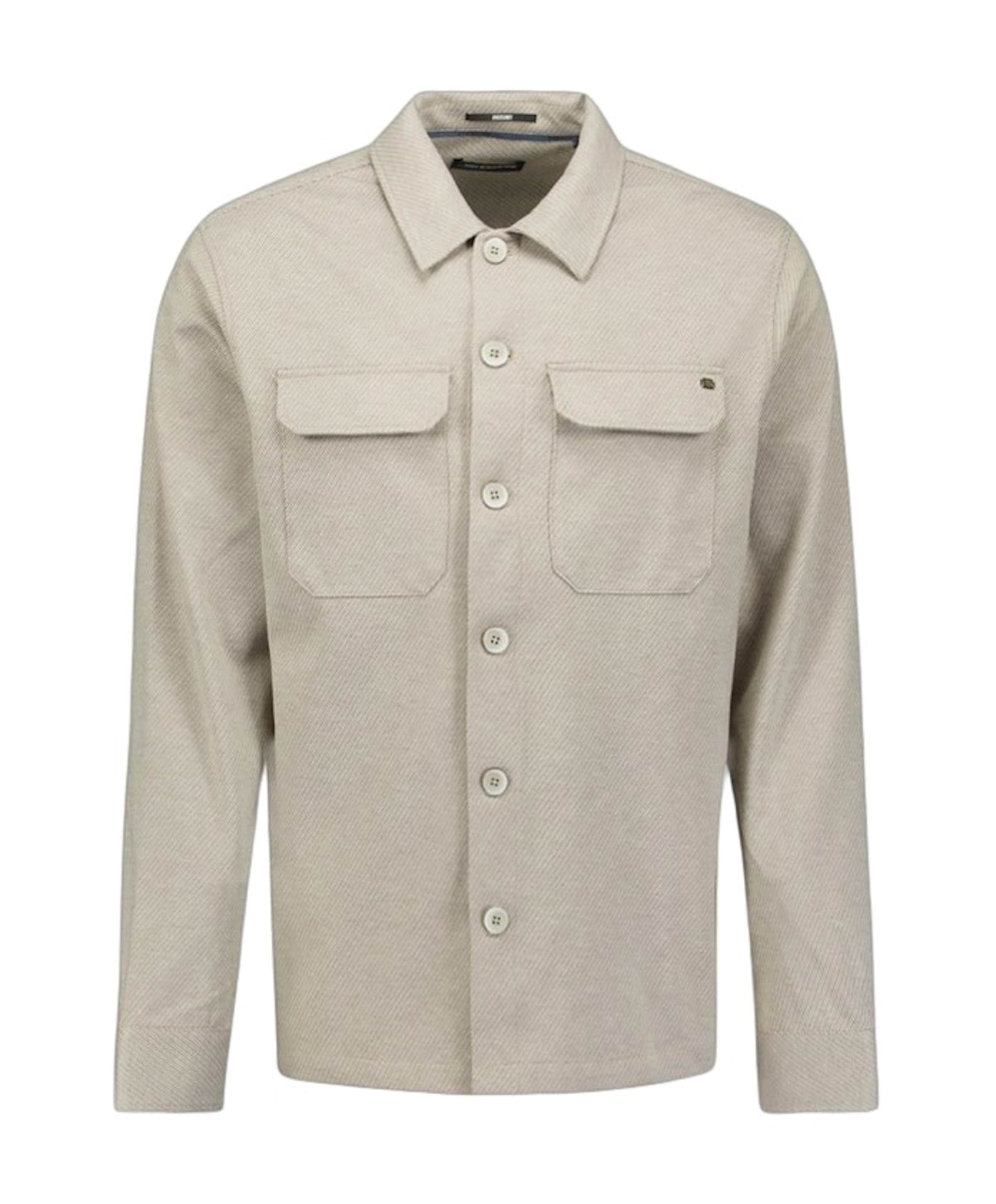 Heren overshirt bruin