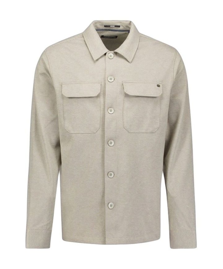 Heren overshirt bruin