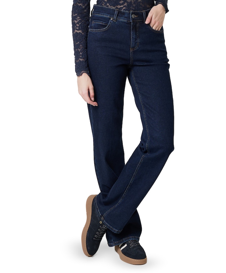 LARA dames jeans blauw