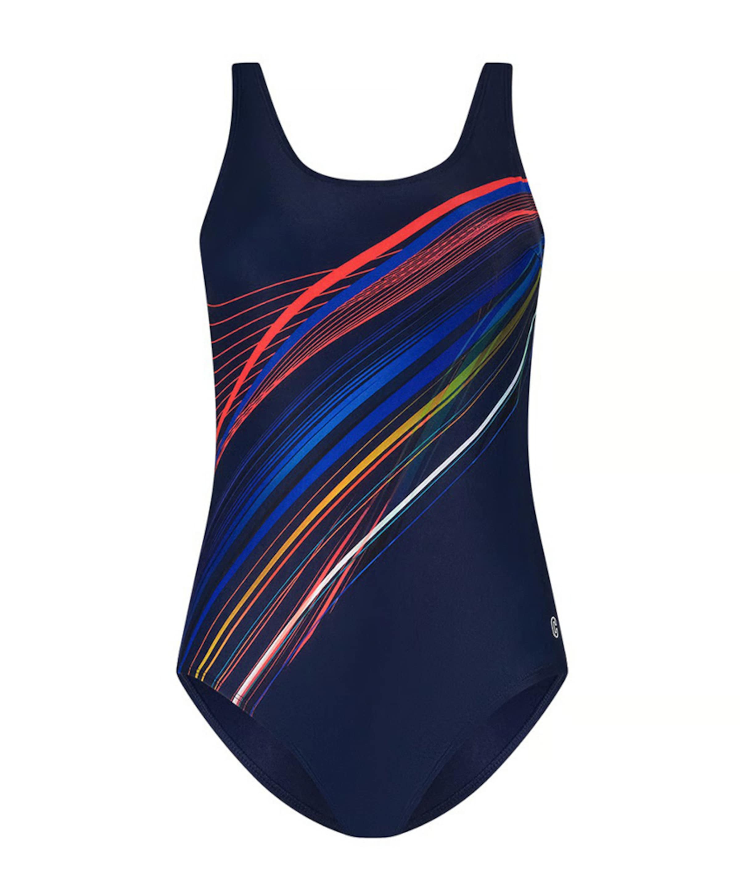 Dames badpak multicolor