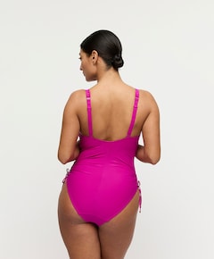 Dames badpak roze