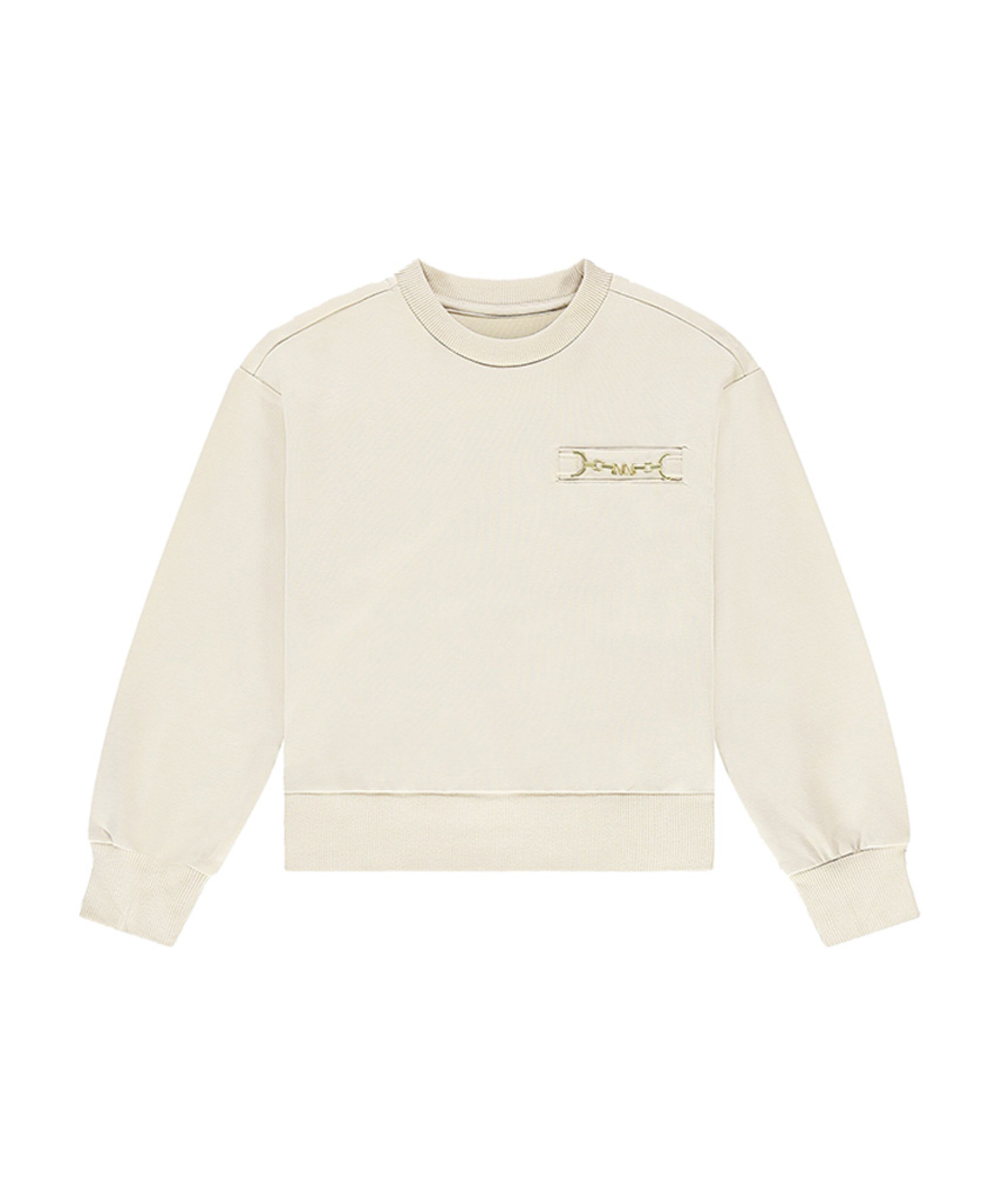 Meisjes sweater beige