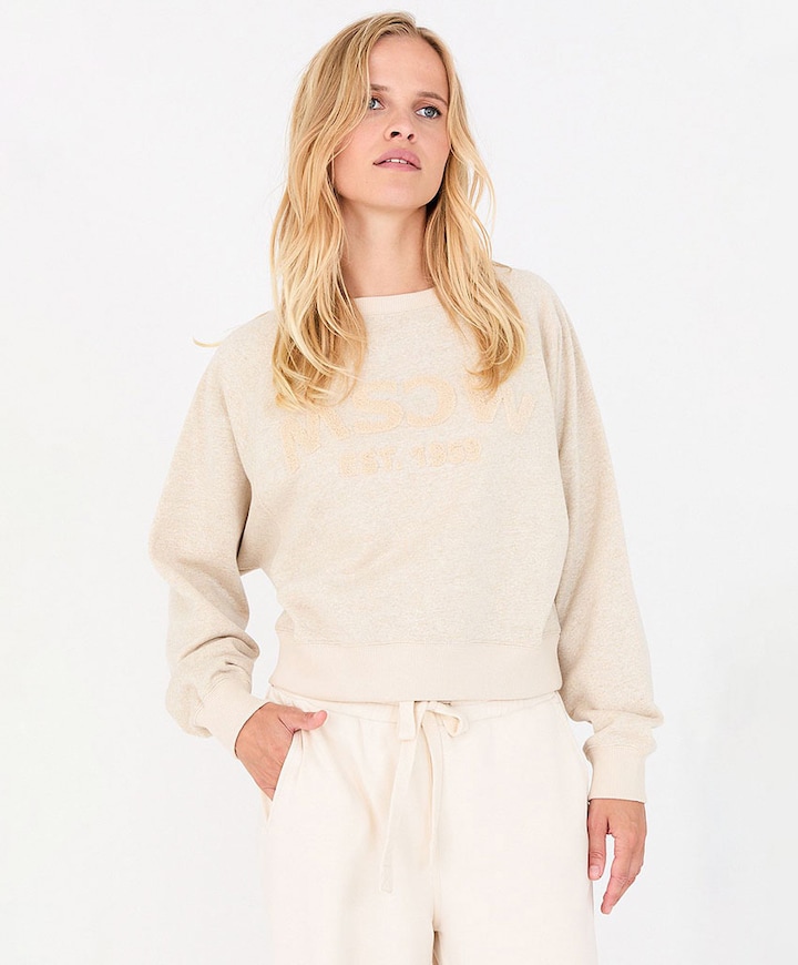 Dames sweater beige