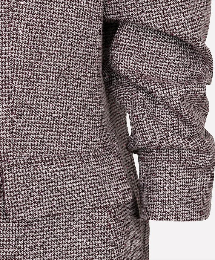 Dames blazer bordeaux