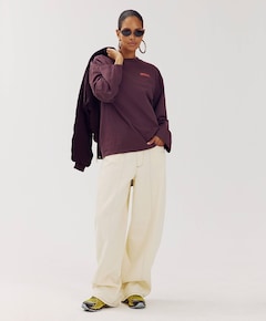 Dames longsleeve bordeaux