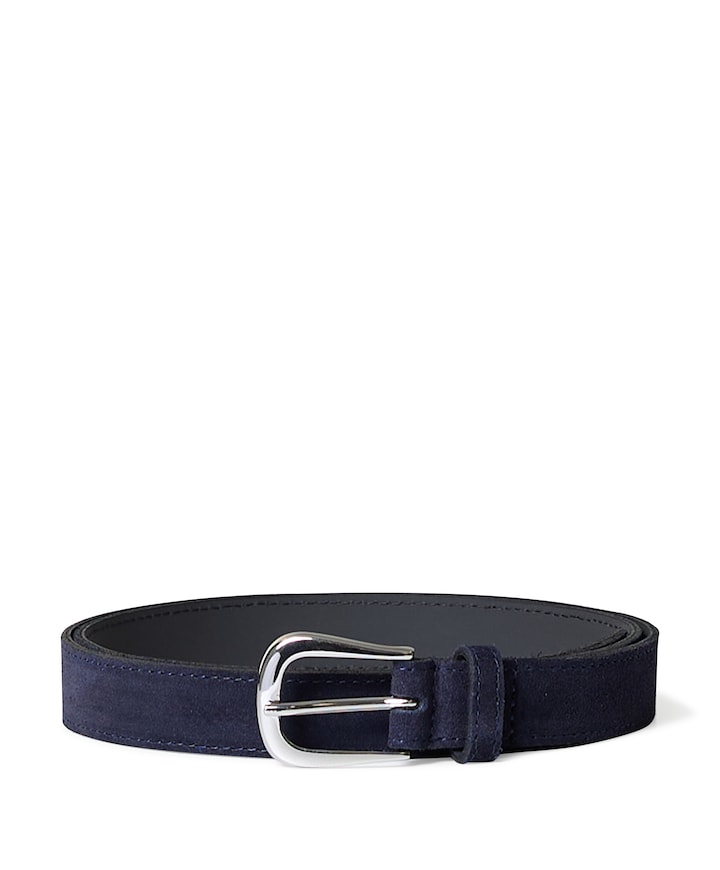 Dames riem blauw