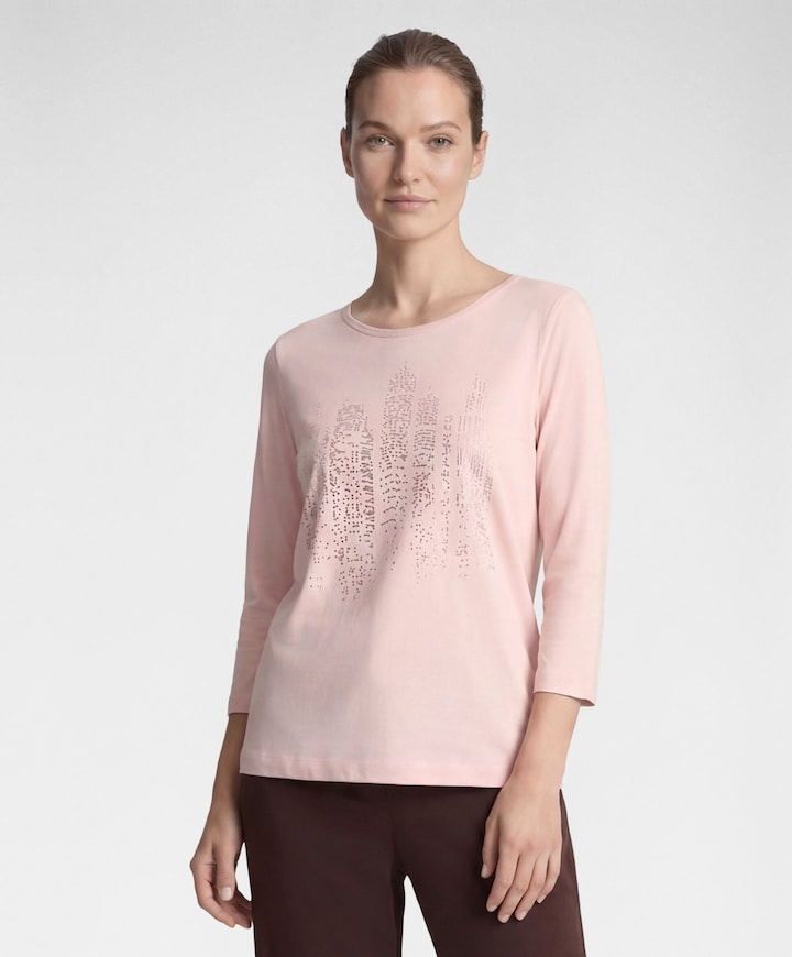 Dames longsleeve roze