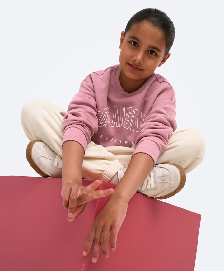 Meisjes sweater roze