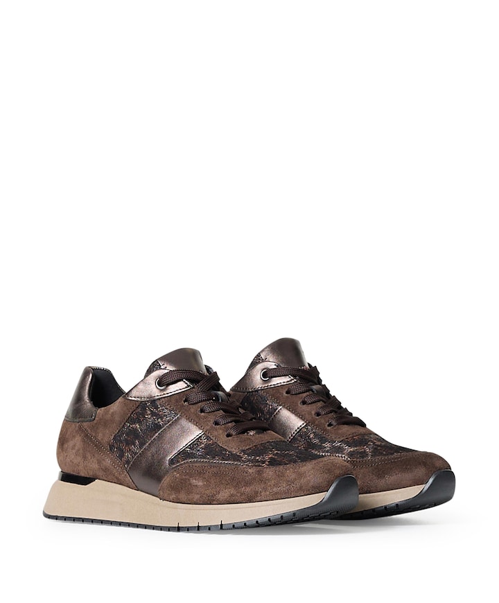 dames sneakers bruin