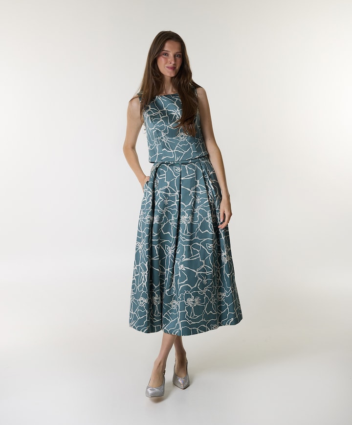 Dames top blauw