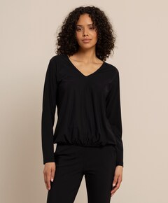 Dames longsleeve zwart