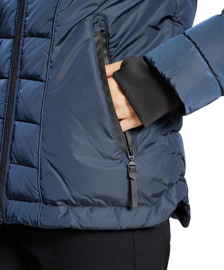 Dames jas blauw