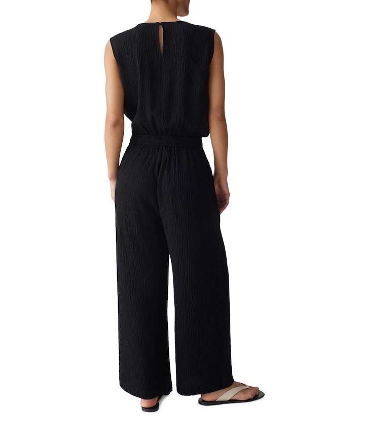 Mylara dames jumpsuit zwart