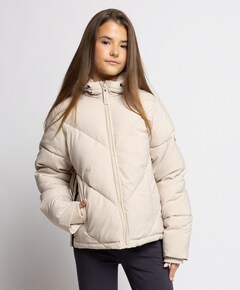 Meisjes jas beige