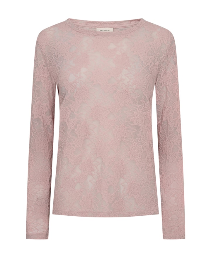 Dames longsleeve roze