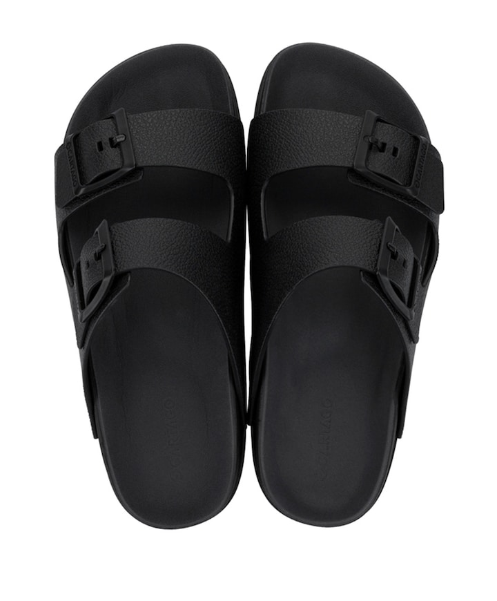 Cartago Milao Plus  heren slipper zwart