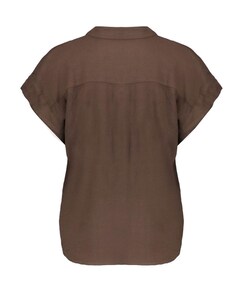 Dames blouse bruin