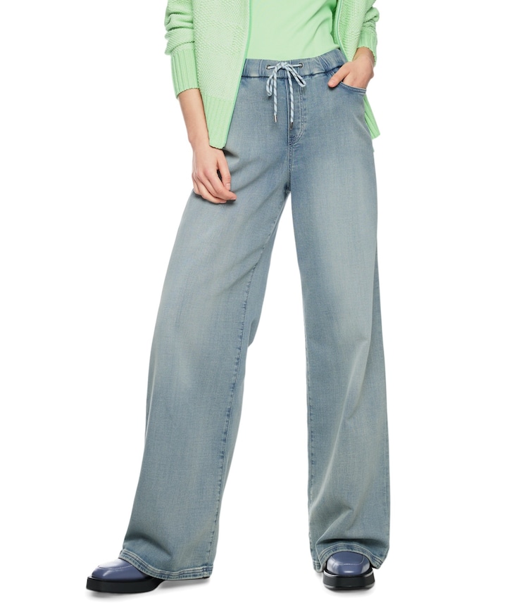 WELKOM dames broek blauw