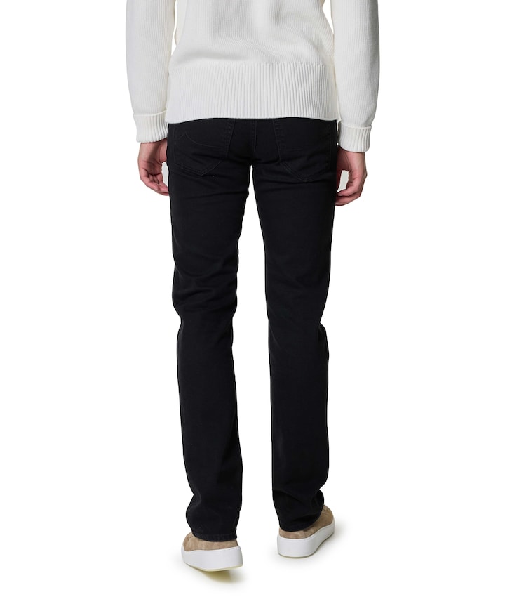 Nick Slim 5 Pocket jeans zwart