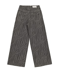 Monaco Zebra meisjes jeans grijs