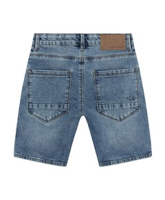 Wide Denim Blue Jeans jongens korte broek blauw