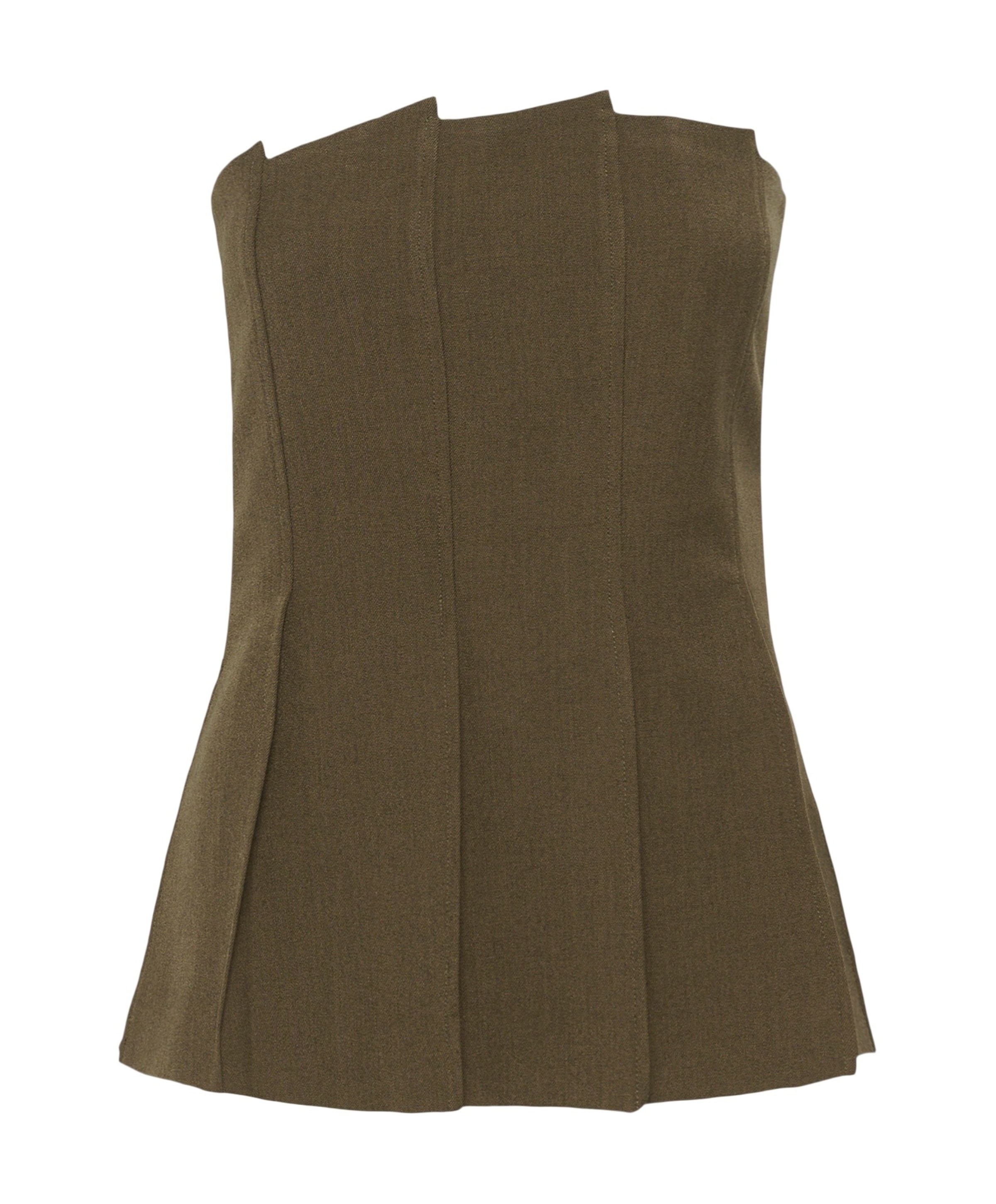 Dames gilet groen