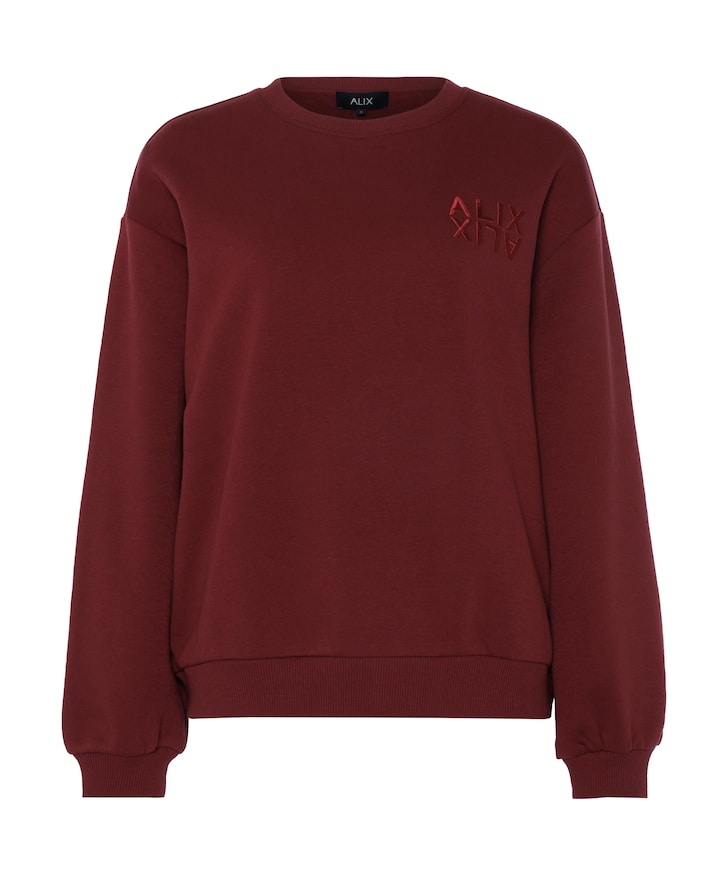 Dames sweater bordeaux