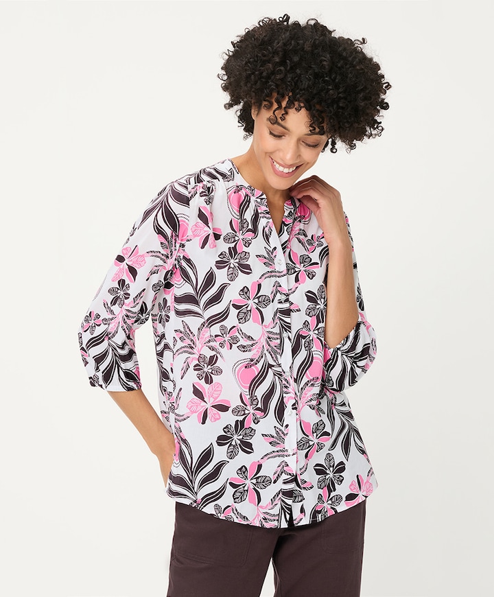 Dames blouse roze