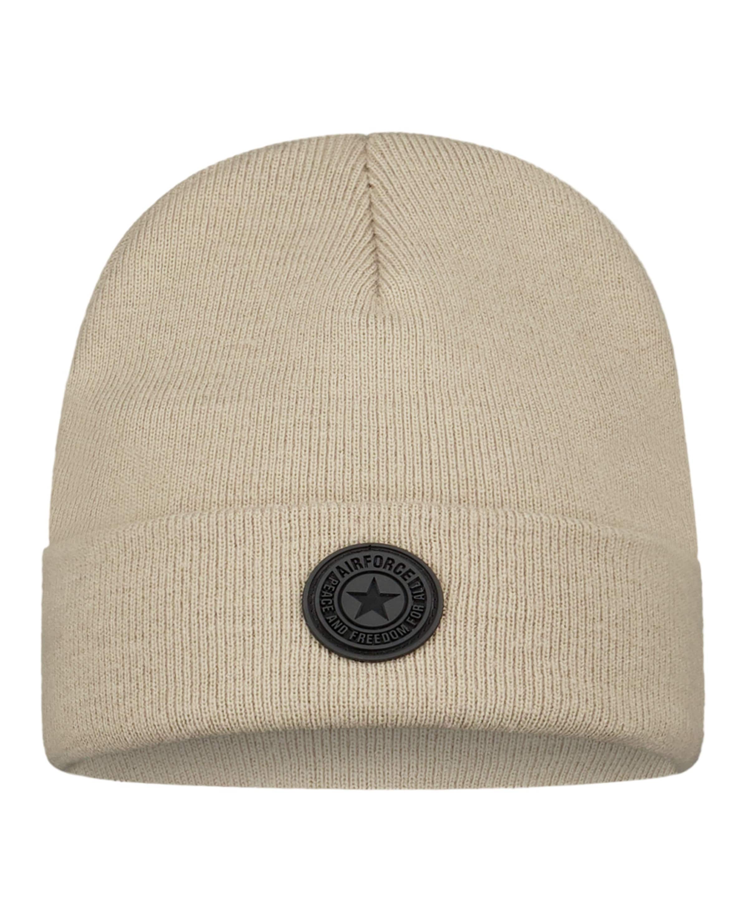 Heren muts beige