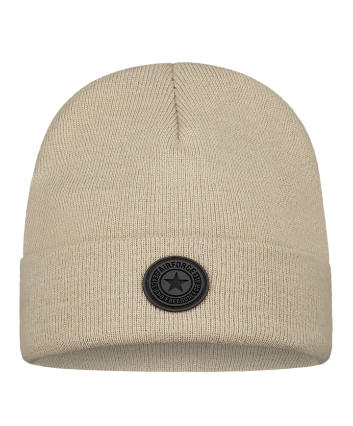 Heren muts beige