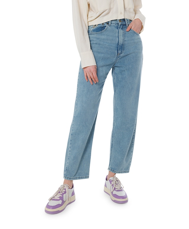 Barbara-L 7235 soft Amazon bleach jeans blauw