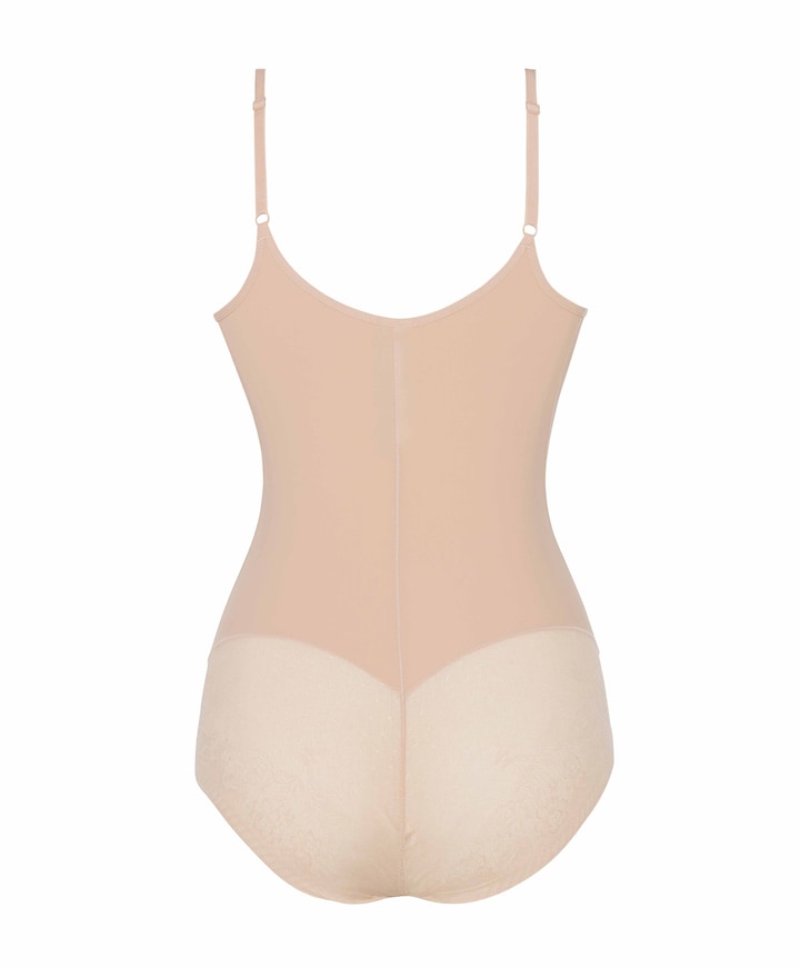 Dames shapewear slip beige