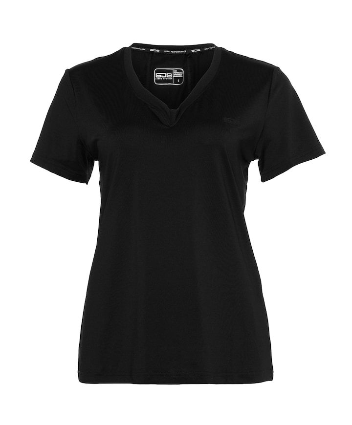 Dames t-shirt zwart