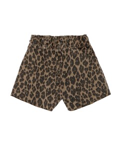 Phillou short meisjes korte broek bruin