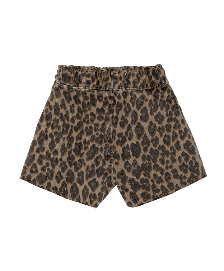 Phillou short meisjes korte broek bruin